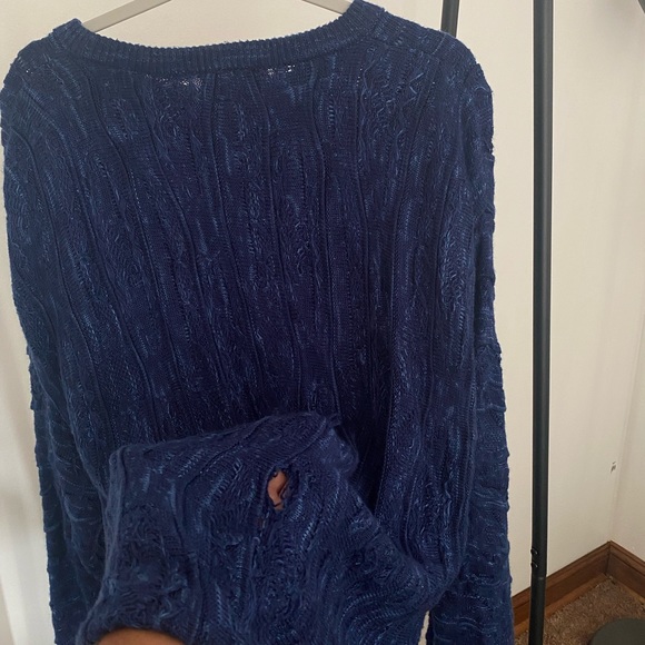XL Navy Blue Coogi Sweater - Picture 5 of 5